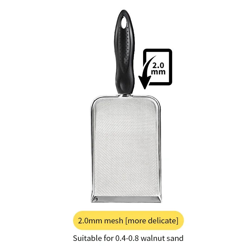Pelle à litière pour chat en inox à mailles fines — de 2 à 5 mm – photo 12