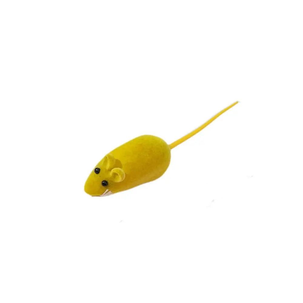 Souris sonore pour chat en caoutchouc — jouet souris, 6 coloris – photo 11