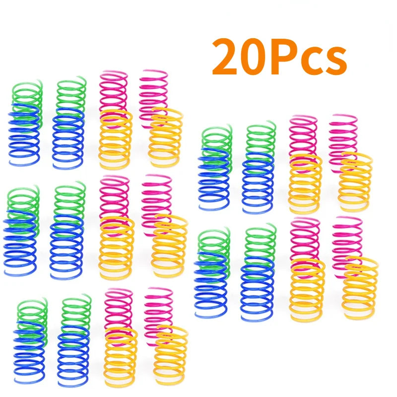 Ressorts pour chat colorés en spirale — lot de 4, 8, 16 ou 20 – photo 9