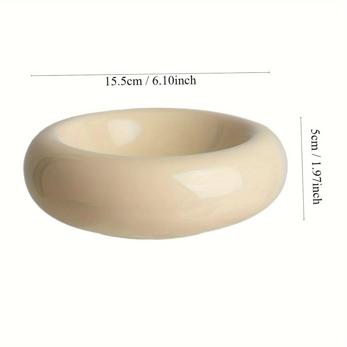 Gamelle en céramique pour chat forme donut — stable, 5 coloris – photo 4