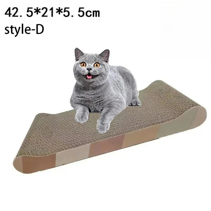 Griffoir en carton pour chat — formes originales, carton ondulé – photo 9