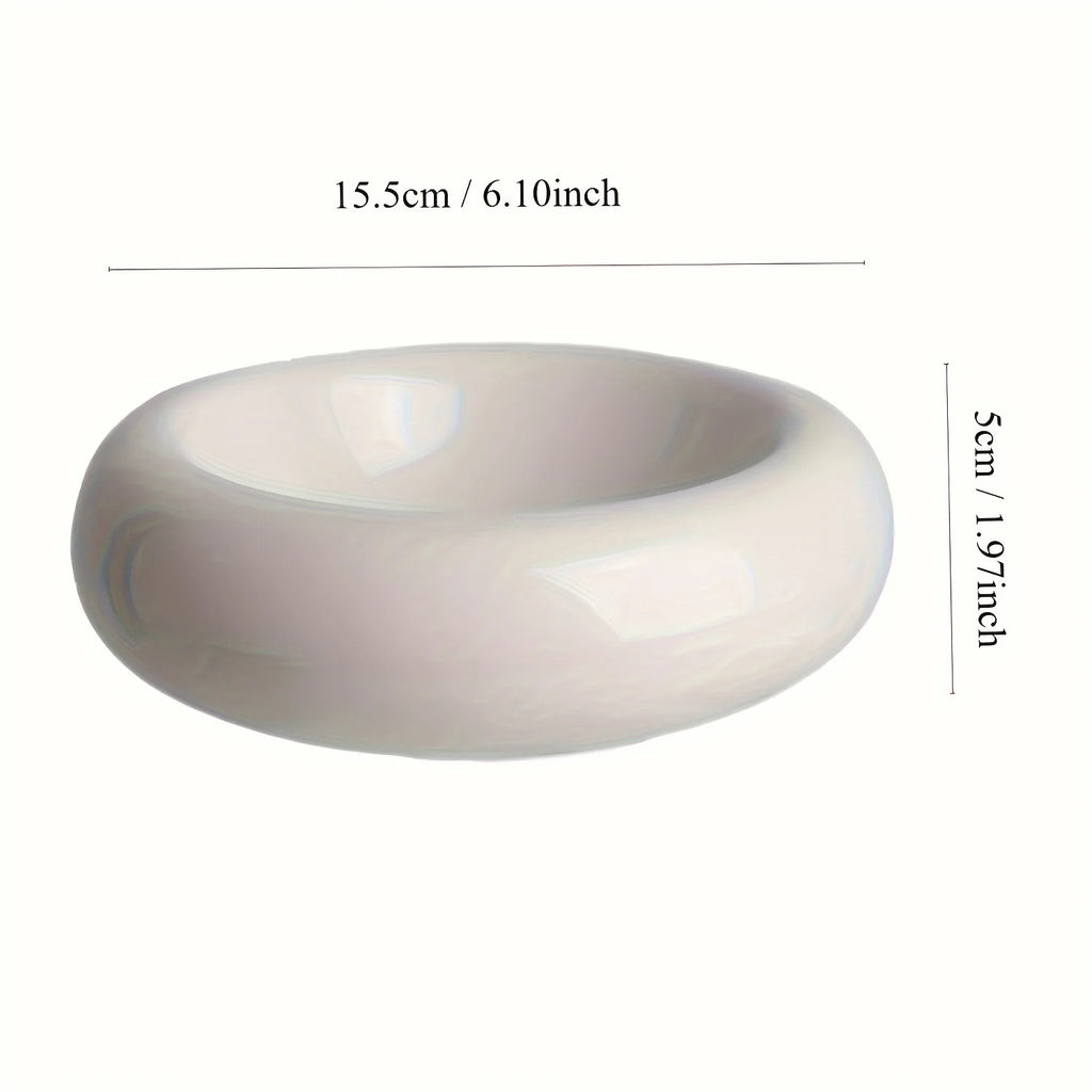 Gamelle en céramique pour chat forme donut — stable, 5 coloris – photo 5