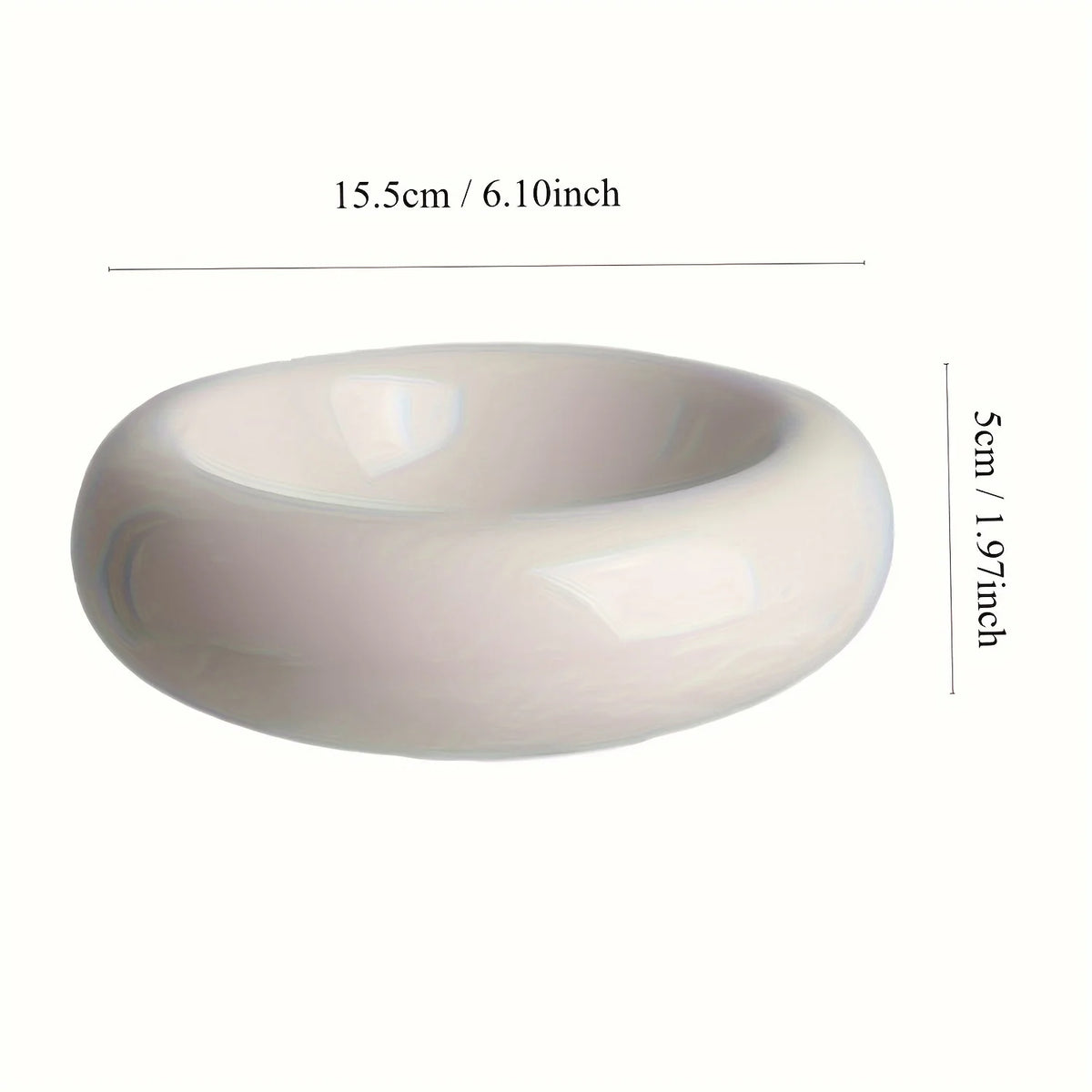 Gamelle en céramique pour chat forme donut — stable, 5 coloris – photo 5