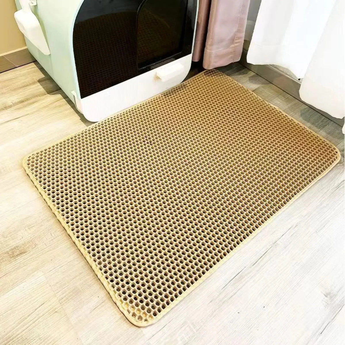 Tapis de litière pour chat imperméable double couche — antidérapant – photo 7