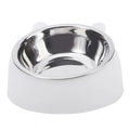 Gamelle double pour chat en inox inclinée à 15° — 400 ml – photo 6