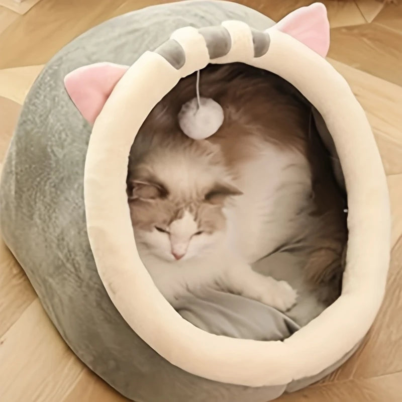 Panier pour chat douillet et respirant — lit maison S, M ou L – photo 5