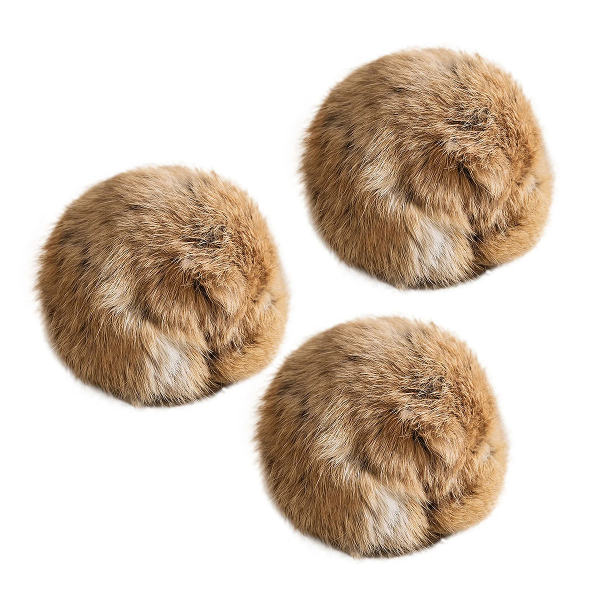 Balle en fourrure pour chat à l'herbe à chat — 8 cm – photo 8