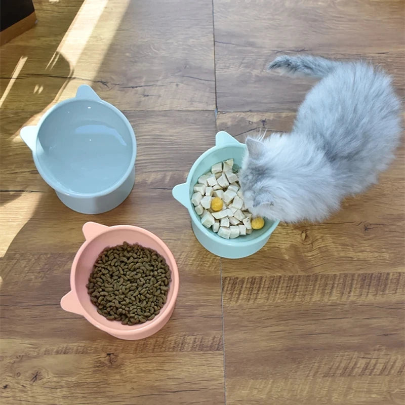 Gamelle inclinée surélevée pour chat — plastique, 3 coloris – photo 3