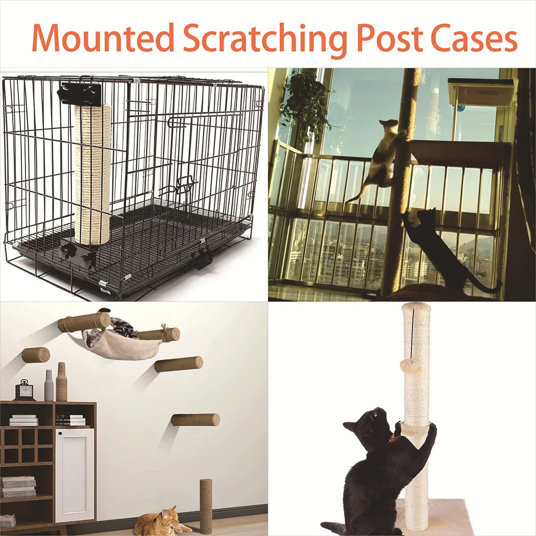 Poteau griffoir en sisal de rechange pour arbre à chat — 12,5 à 50 cm – photo 2