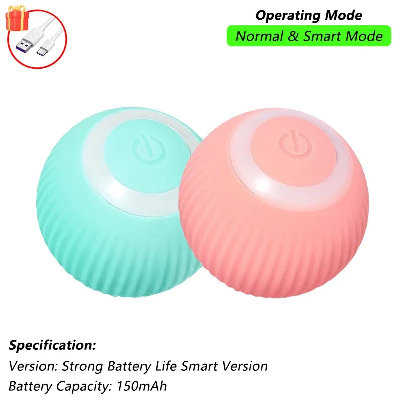 Balle interactive pour chat à roulement automatique — rechargeable – photo 16