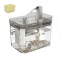 Fontaine à eau pour chat 1,5 L transparente — filtre, pompe USB-C – photo 7