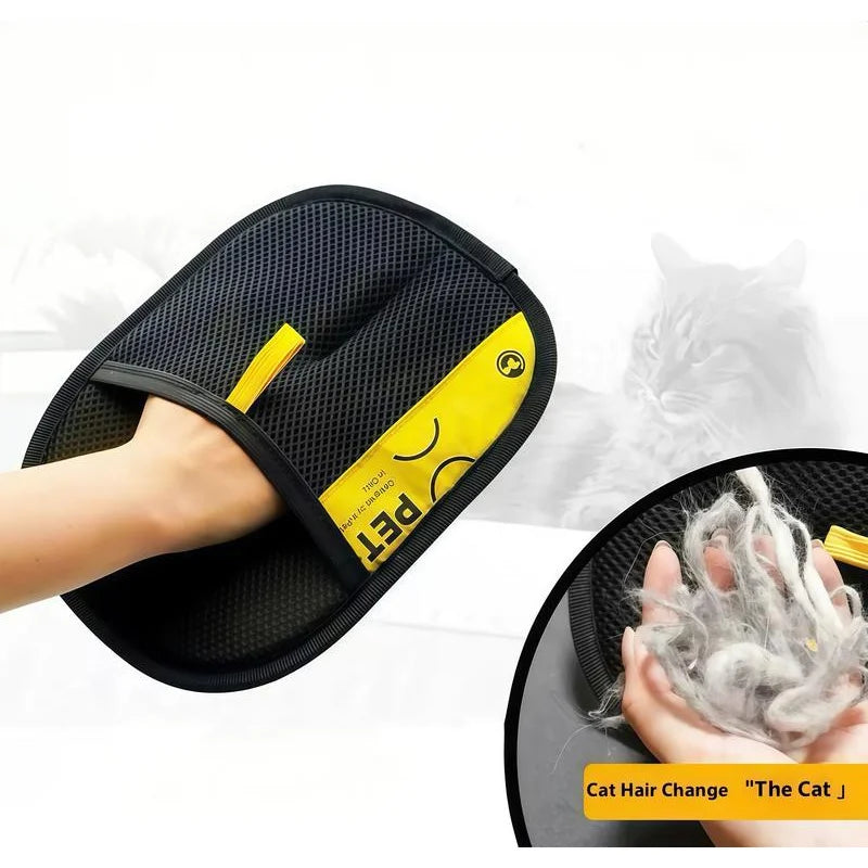 Gant anti-poils pour chat — rouleau 2 en 1 réutilisable – photo 5