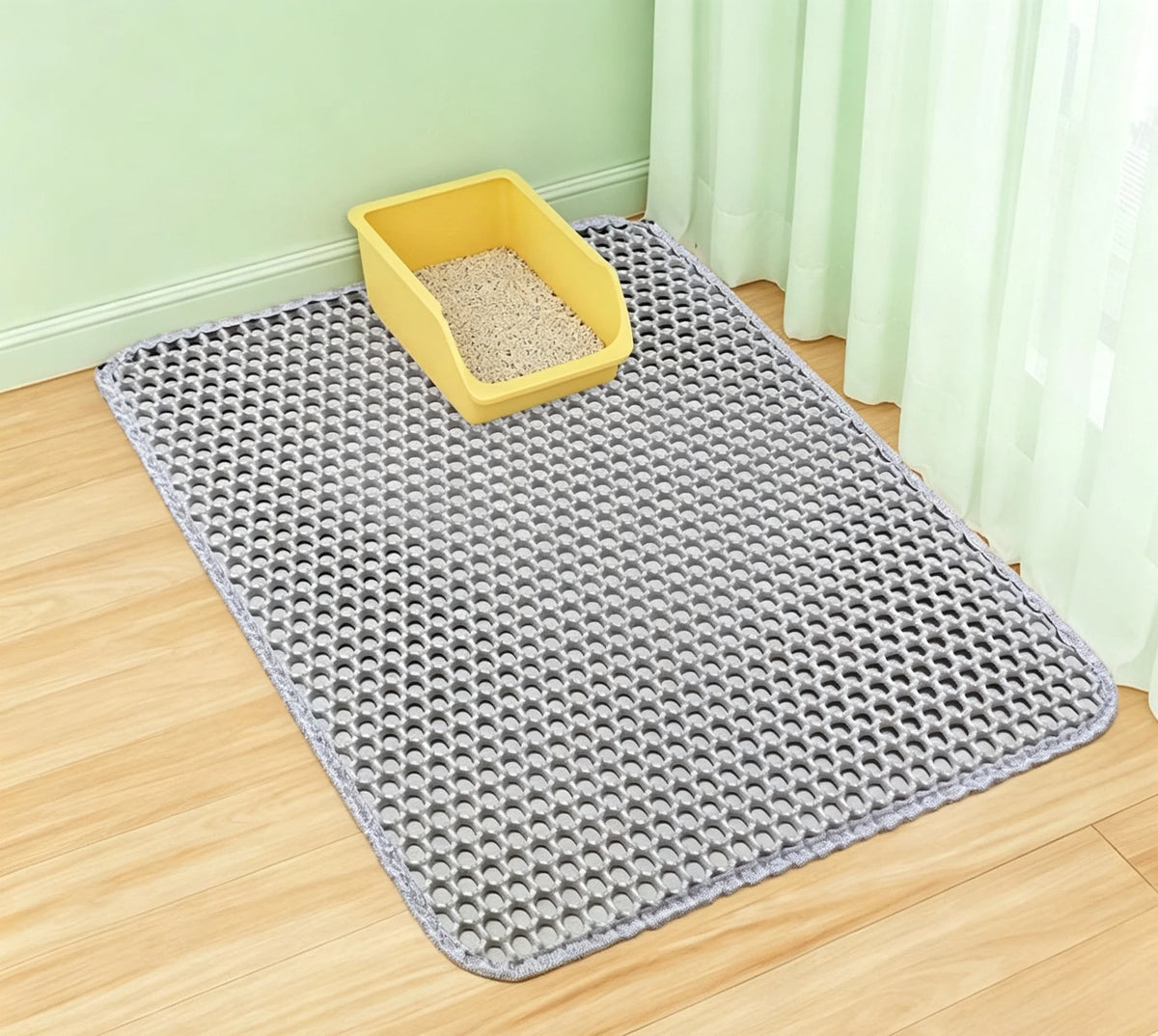 Tapis de litière pour chat en EVA — 60 x 45 ou 90 x 60 cm – photo 4