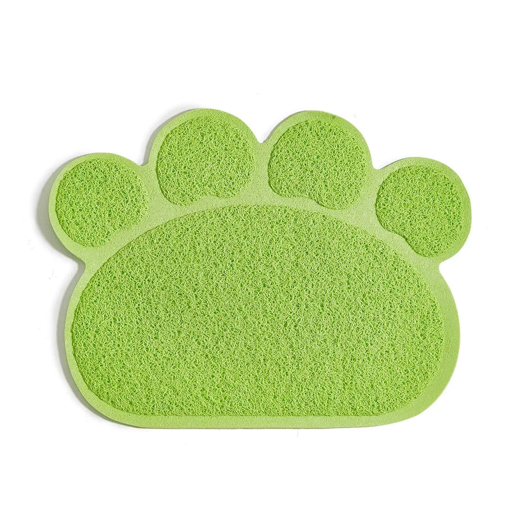 Tapis de litière pour chat motif pattes — imperméable, 2 tailles – photo 7