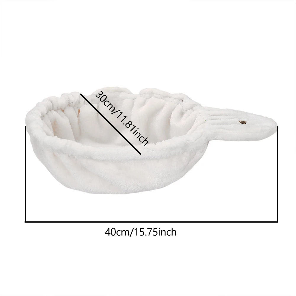 Hamac pour arbre à chat en peluche — lit cuillère suspendu – photo 6