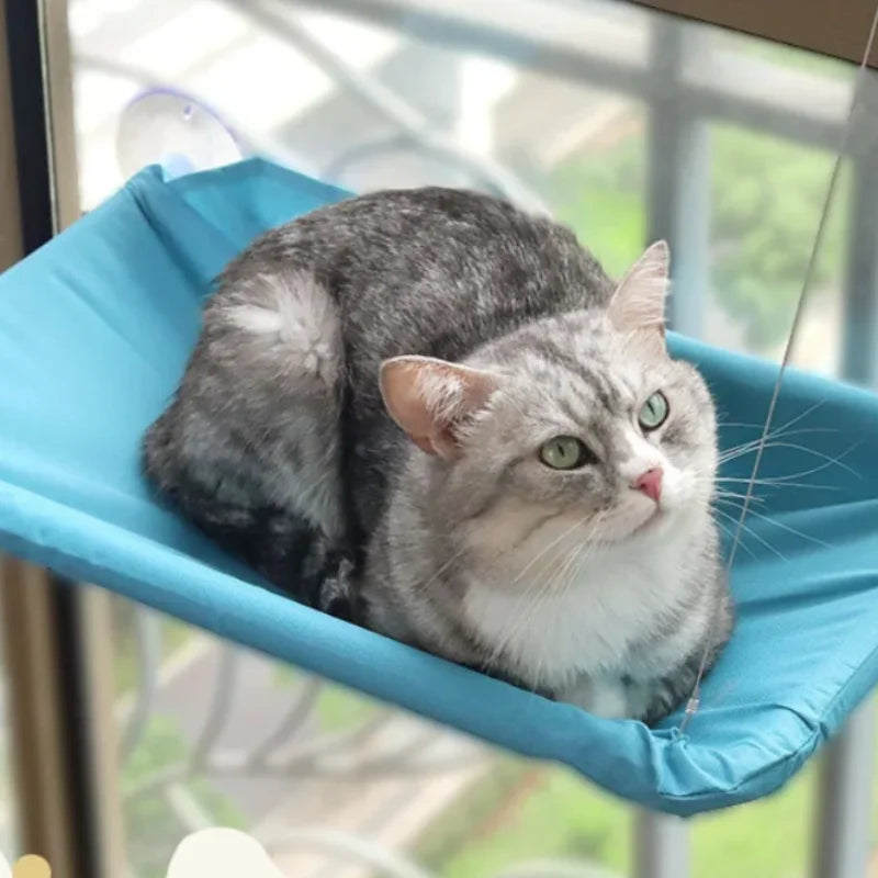 Hamac pour chat à fixer à la fenêtre avec mur d'escalade — 20 kg – photo 5