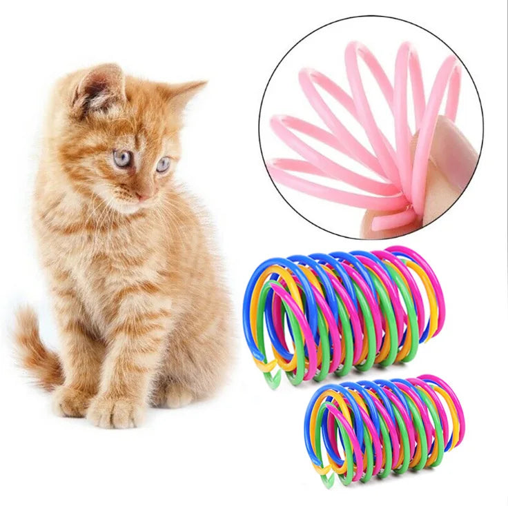 Ressorts pour chat colorés en spirale — lot de 4, 8, 16 ou 20 – photo 2