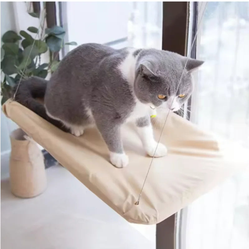 Hamac pour chat à fixer à la fenêtre avec mur d'escalade — 20 kg – photo 3