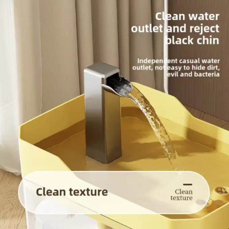 Fontaine à eau pour chat 1,5 L transparente — filtre, pompe USB-C – photo 5