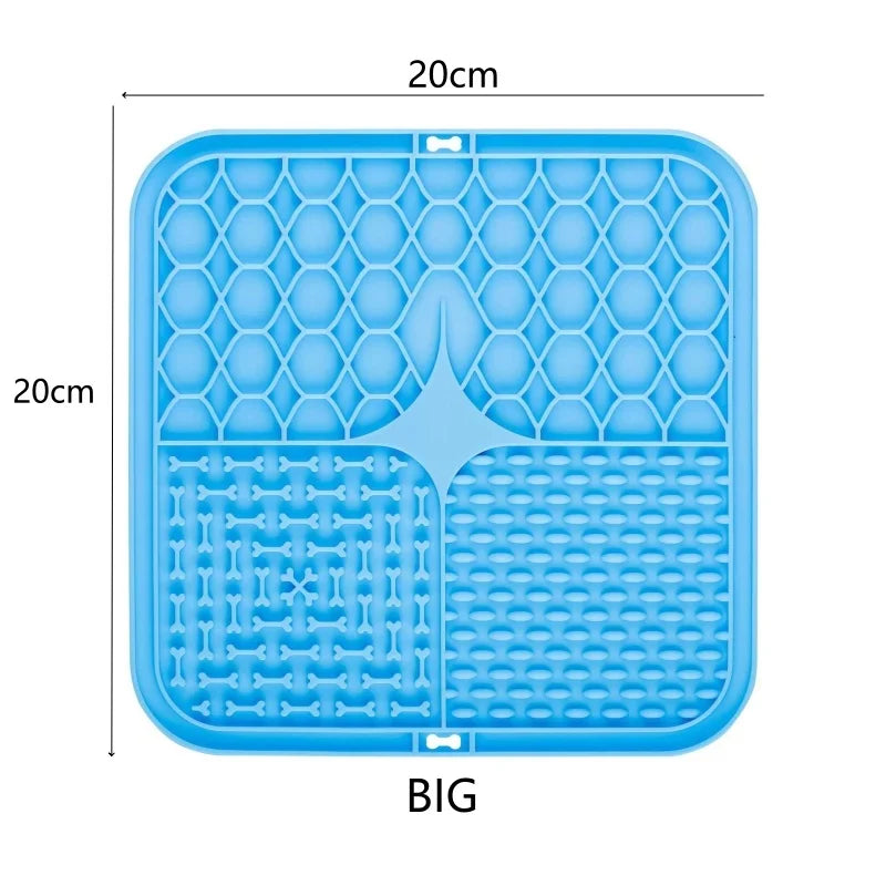 Tapis à lécher pour chat — assiette anti-glouton pour pâtée et yaourt – photo 15