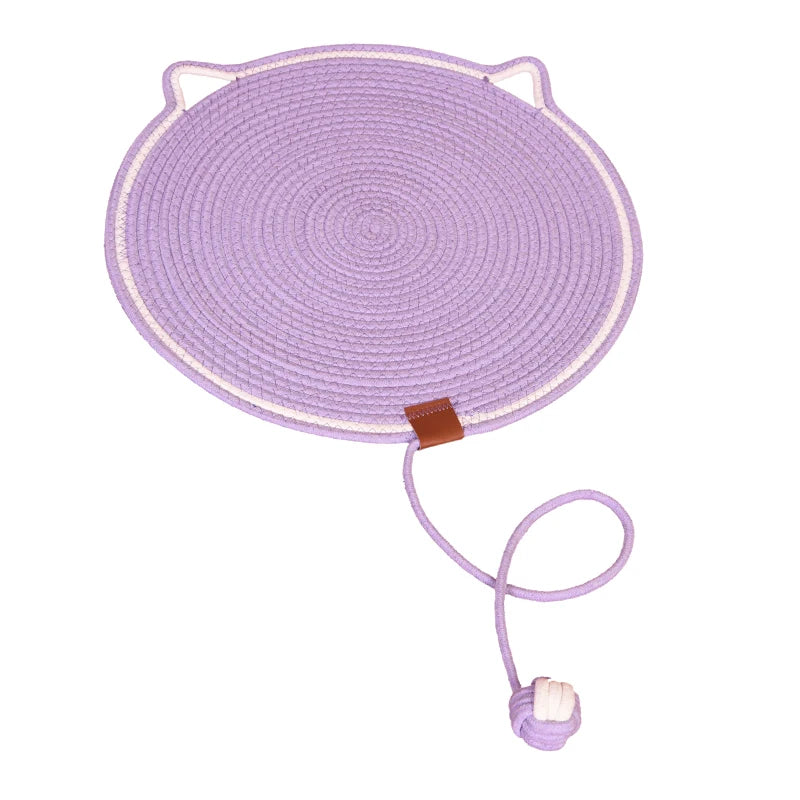 Tapis griffoir pour chat en corde de coton — 42 ou 50 cm – photo 10