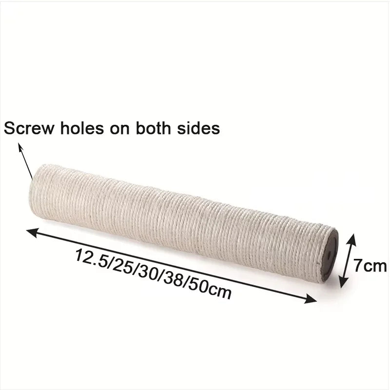 Poteau griffoir en sisal de rechange pour arbre à chat — 12,5 à 50 cm – photo 4
