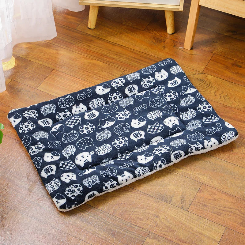 Coussin pour chat en peluche épaisse — doux et chaud, S à XXXL – photo 11