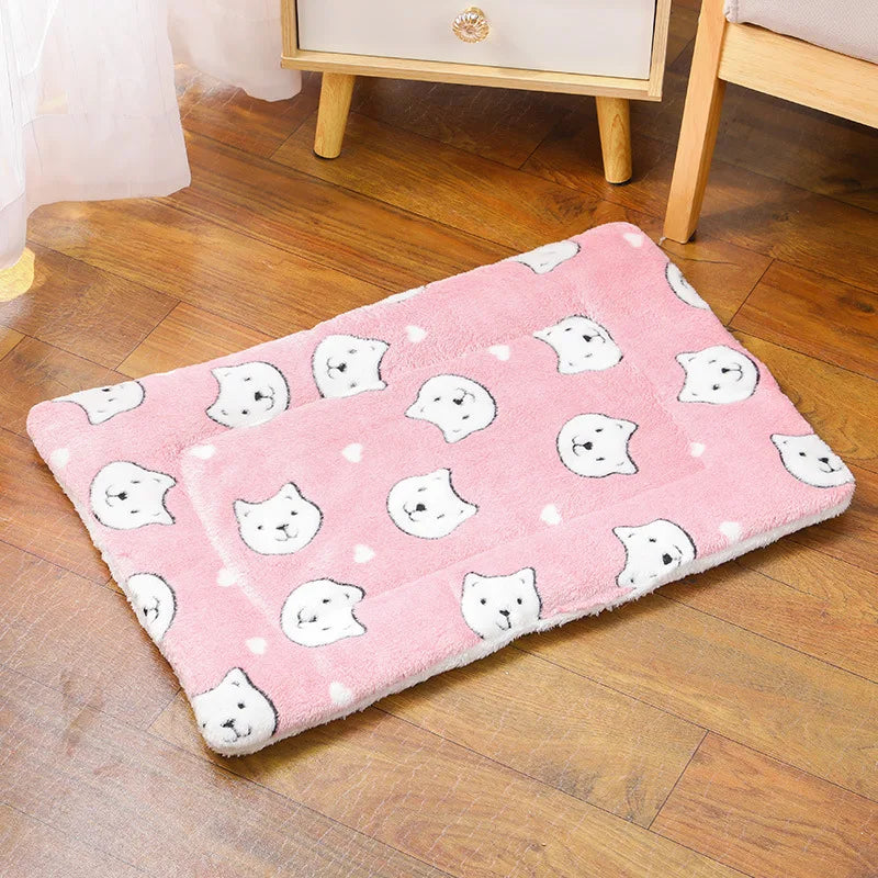 Coussin pour chat en peluche épaisse — doux et chaud, S à XXXL – photo 8