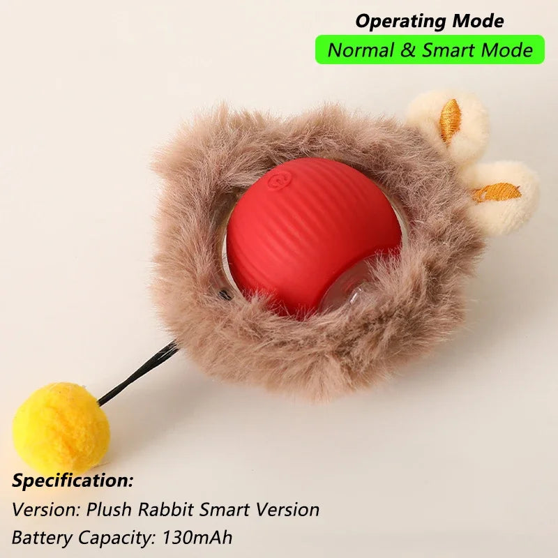 Balle interactive pour chat à roulement automatique — rechargeable – photo 15