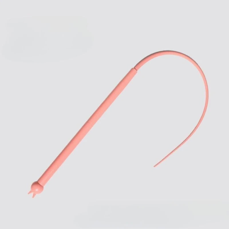 Canne pour chat à queue de souris en silicone — rose ou bleue – photo 6