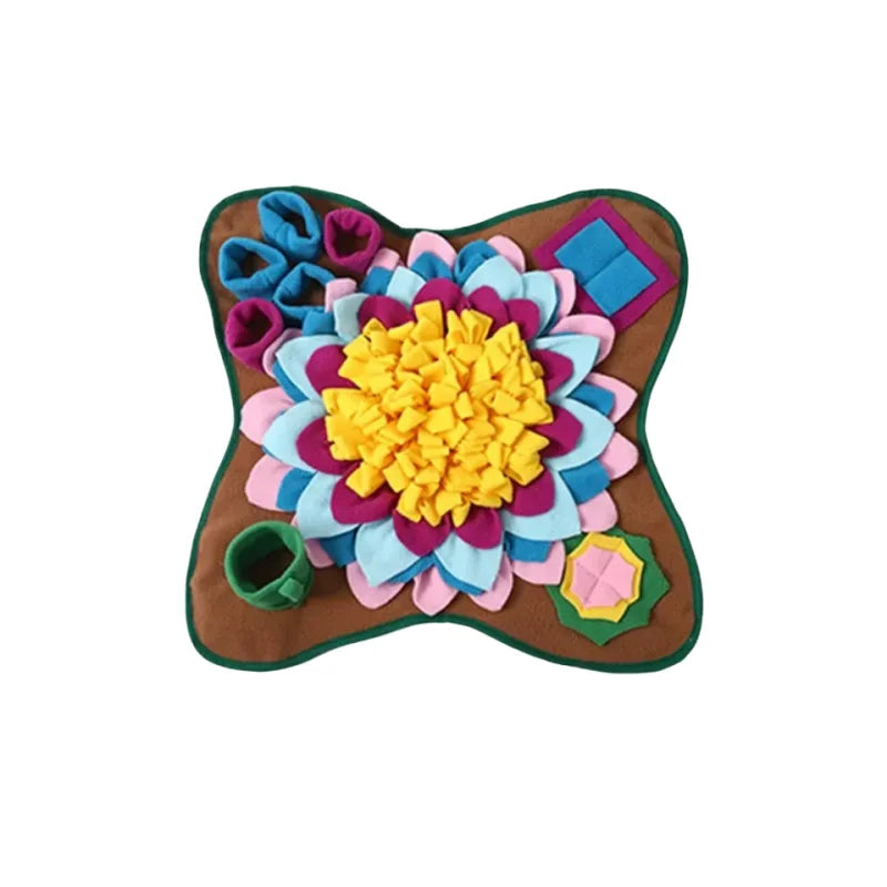 Tapis de fouille pour chat en peluche — repas lent et jeu d'éveil – photo 8