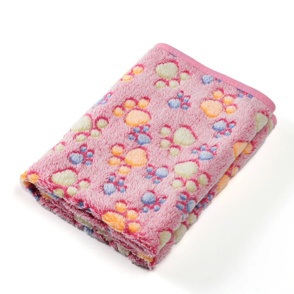Couverture pour chat en polaire motif pattes — XS à L, 5 coloris – photo 5