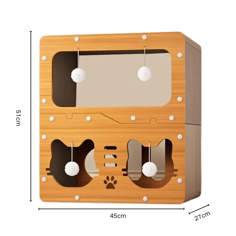 Griffoir pour chat 2 en 1 vertical et horizontal — 5 coloris – photo 7