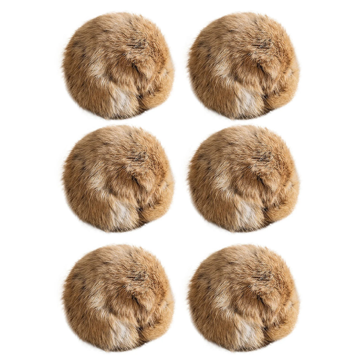 Balle en fourrure pour chat à l'herbe à chat — 8 cm – photo 10