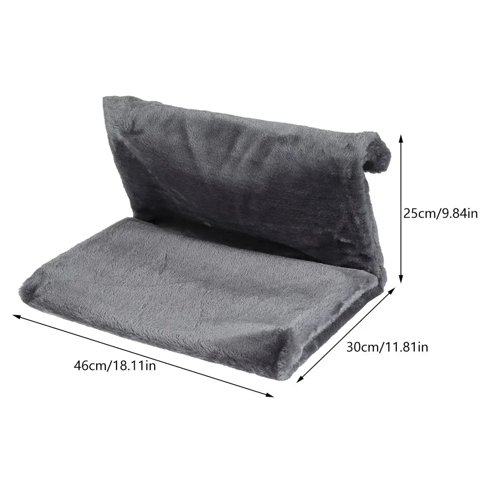 Hamac de radiateur pour chat — lit suspendu en peluche, cadre métal – photo 9