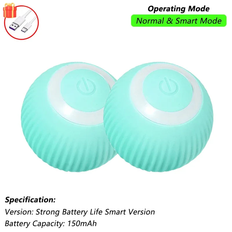 Balle interactive pour chat à roulement automatique — rechargeable – photo 10
