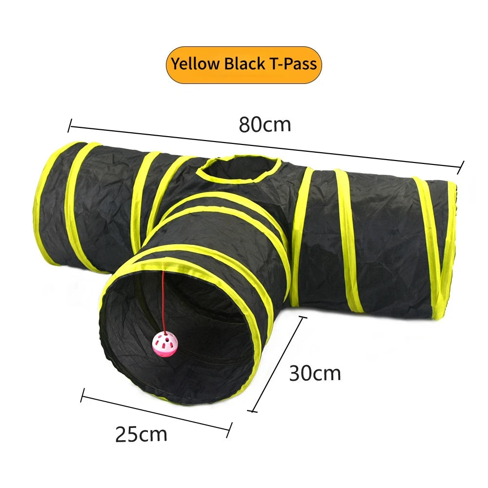 Tunnel pour chat pliable bruissant — en S, T, Y ou long – photo 27