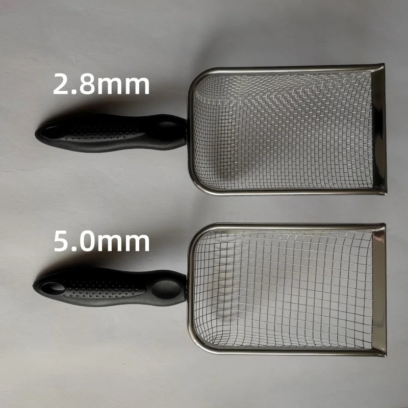 Pelle à litière pour chat en inox à mailles fines — de 2 à 5 mm – photo 14