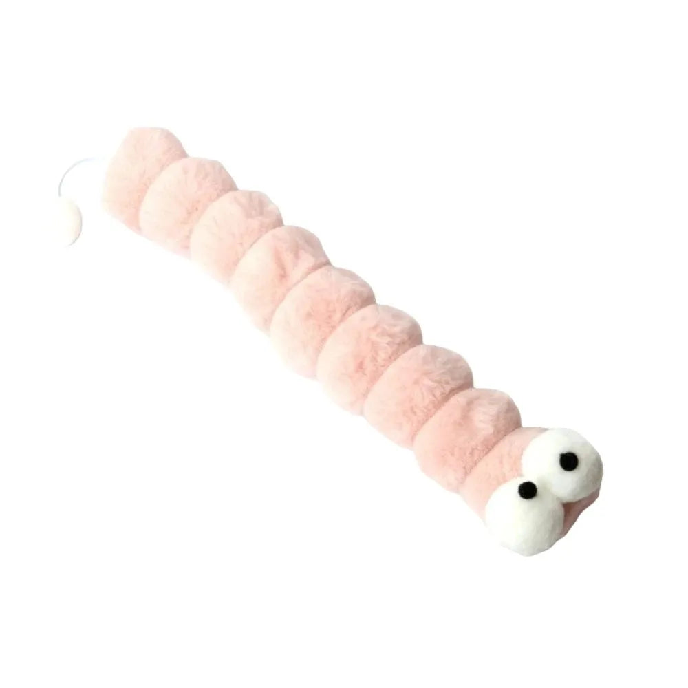 Jouet chenille pour chat à l'herbe à chat — coussin à mordiller – photo 2