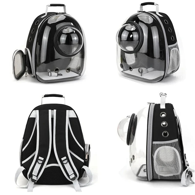 Sac à dos de transport pour chat à hublot transparent – photo 5