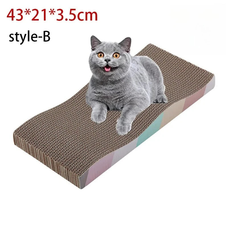 Griffoir en carton pour chat — formes originales, carton ondulé – photo 7