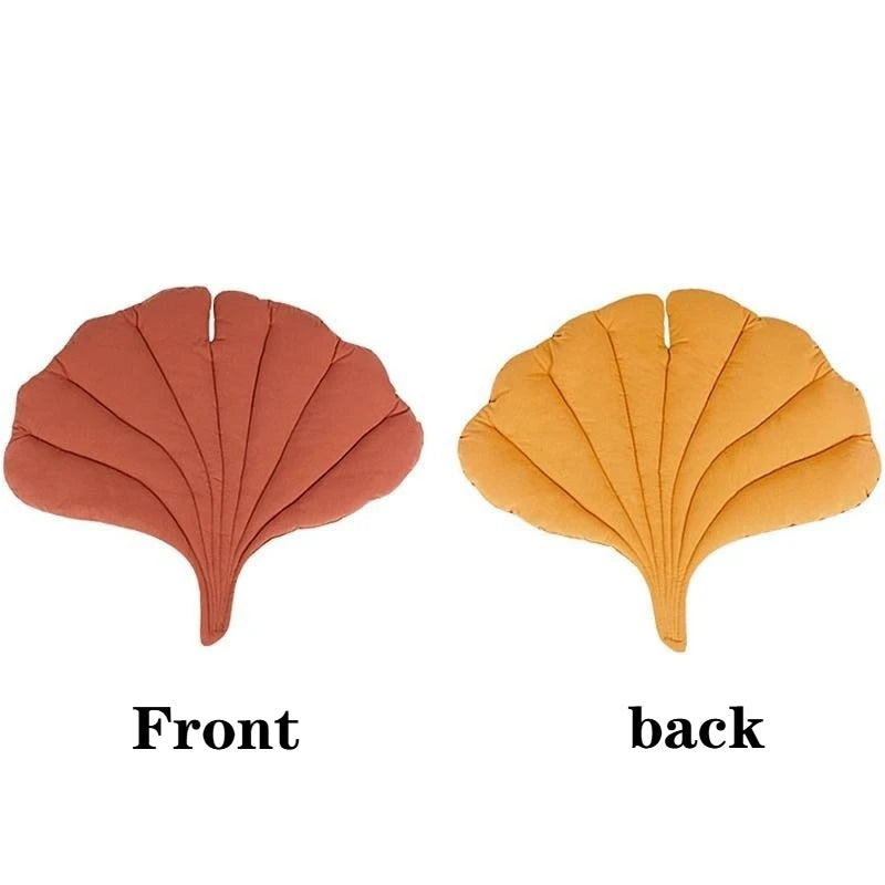 Coussin pour chat en forme de feuille — réversible et antidérapant – photo 7