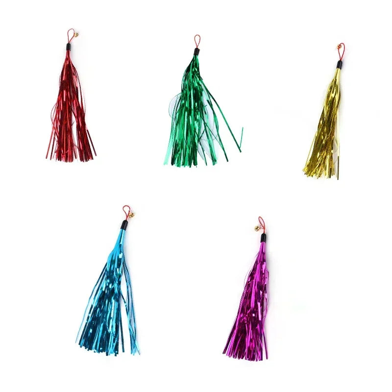 Recharges pour canne à chat — plumes, oiseaux, vers à grelot, balles – photo 14
