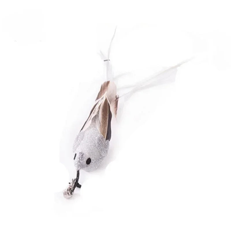 Recharges pour canne à chat — plumes, oiseaux, vers à grelot, balles – photo 74