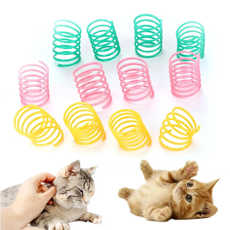 Ressorts pour chat colorés en spirale — lot de 4, 8, 16 ou 20 – photo 3
