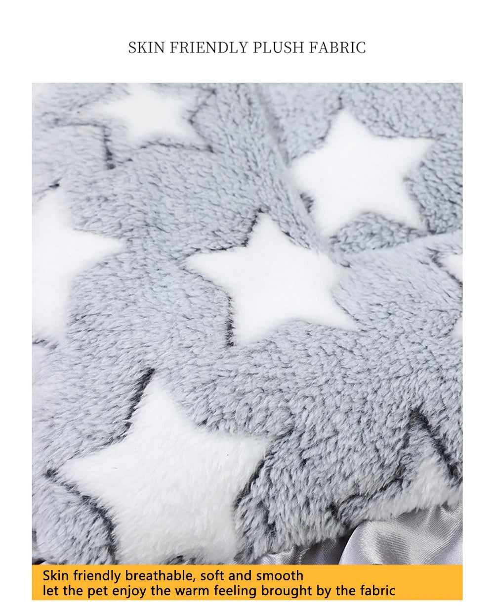 Coussin pour chat en peluche épaisse — doux et chaud, S à XXXL – photo 5
