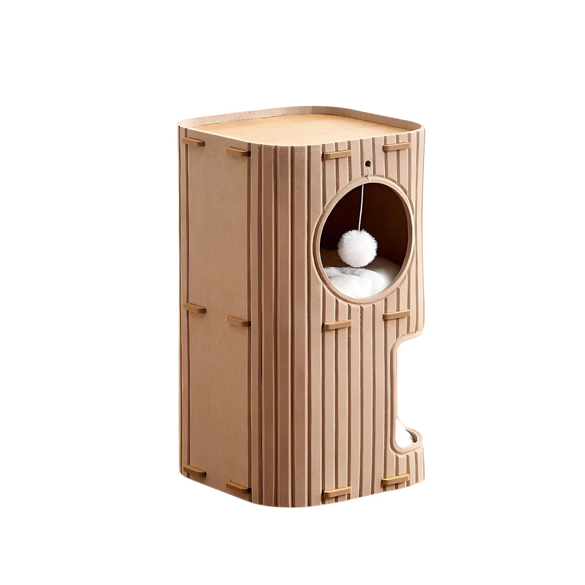Niche pour chat multi-niveaux fermée — nid et espace de grimpe – photo 8