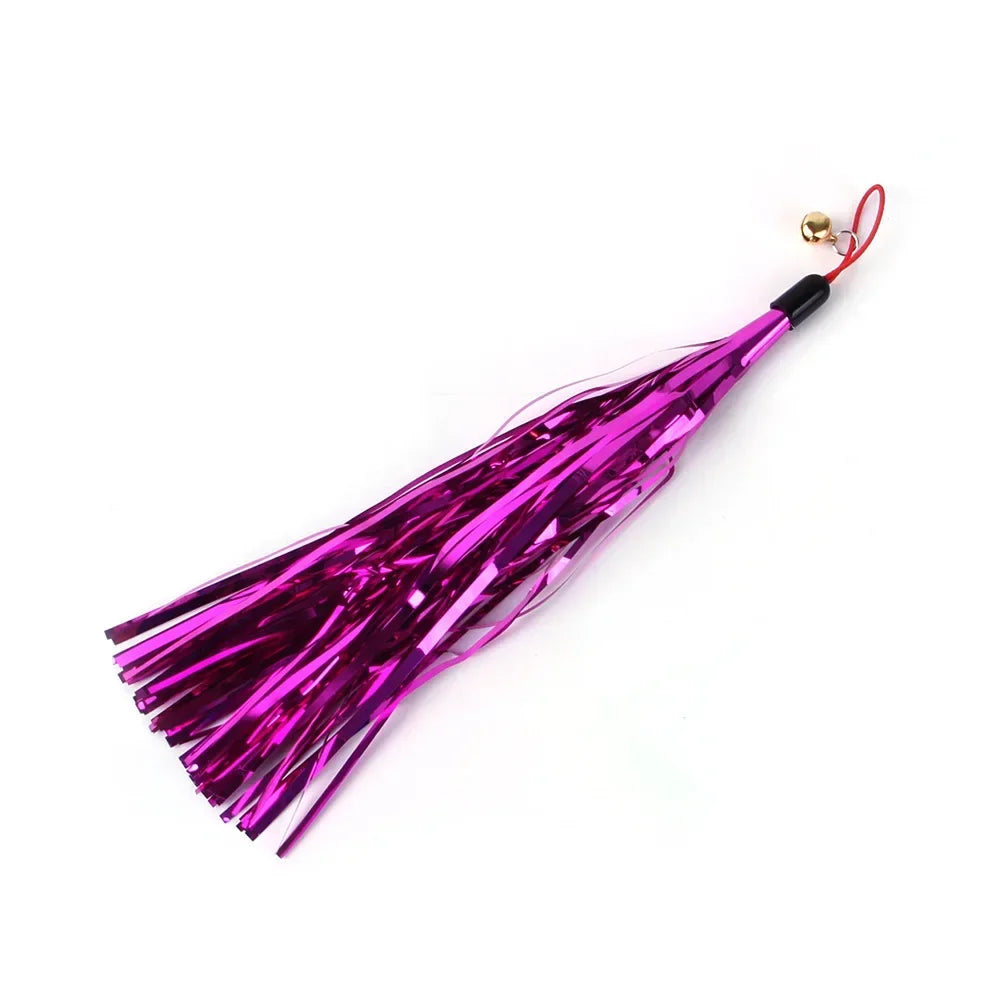 Recharges pour canne à chat — plumes, oiseaux, vers à grelot, balles – photo 60