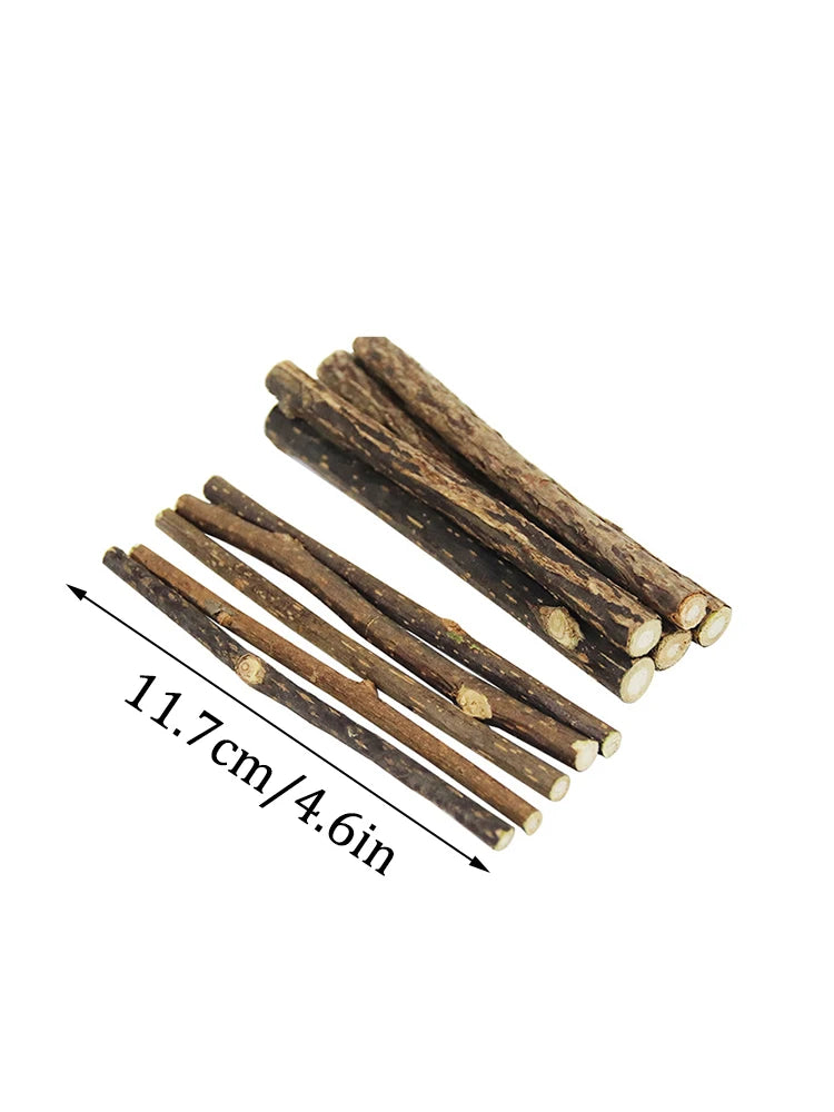 Bâtonnets de matatabi pour chat — lot de 15 ou 30, bois naturel – photo 3