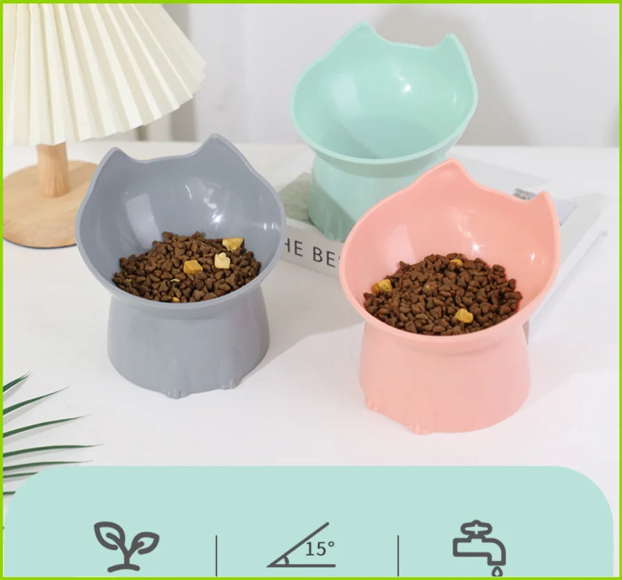 Gamelle surélevée pour chat à oreilles — anti-renversement – photo 3